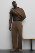Accolade Straight Leg Sweatpant - Java Brown