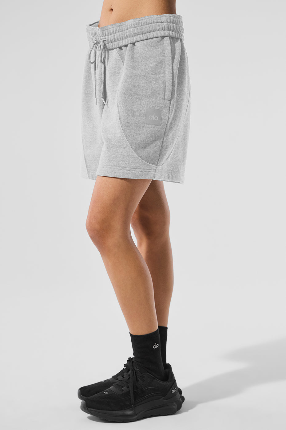 7 Make Waves Short - Athletic Heather Grey Tonal