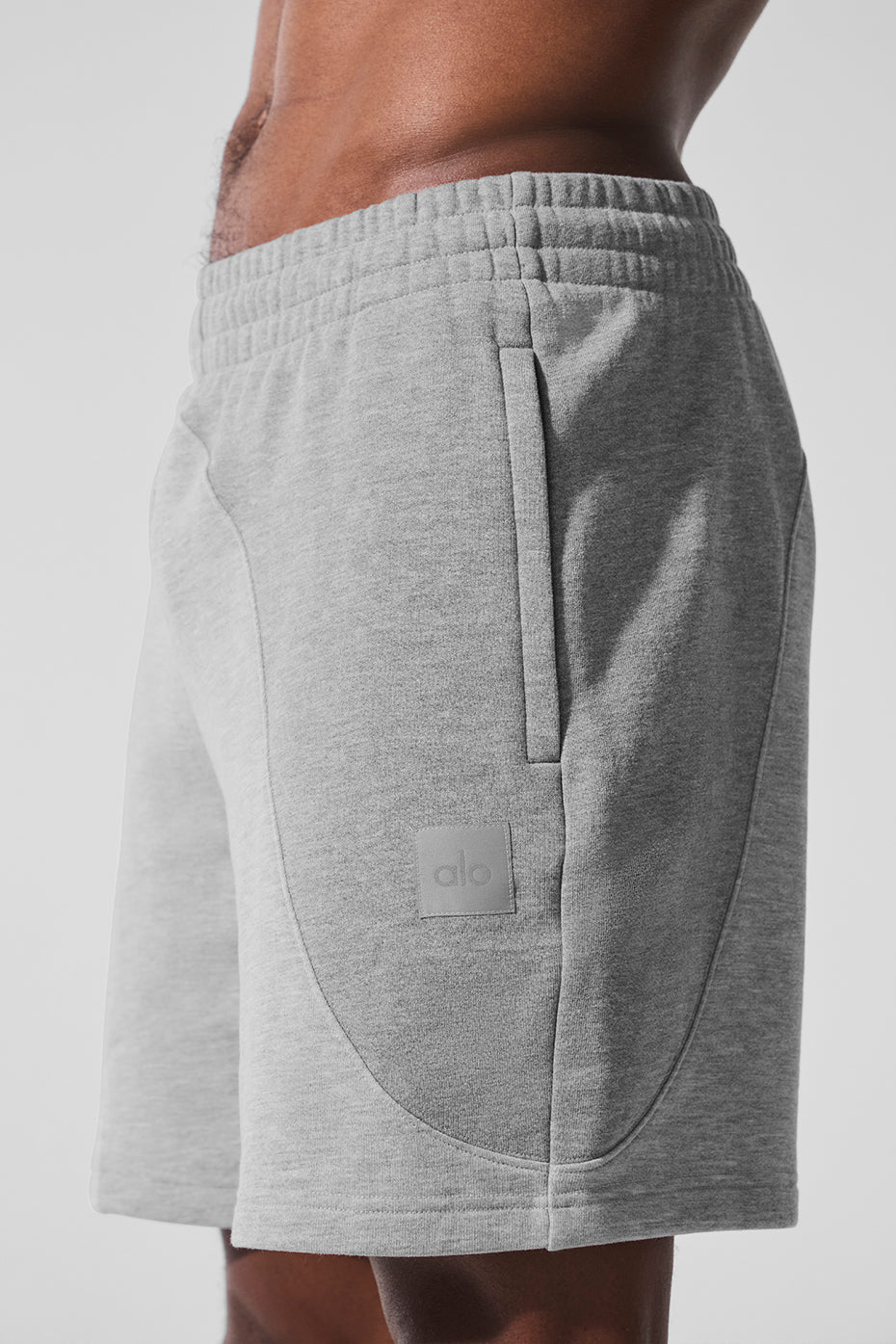 7 Make Waves Short - Athletic Heather Grey Tonal