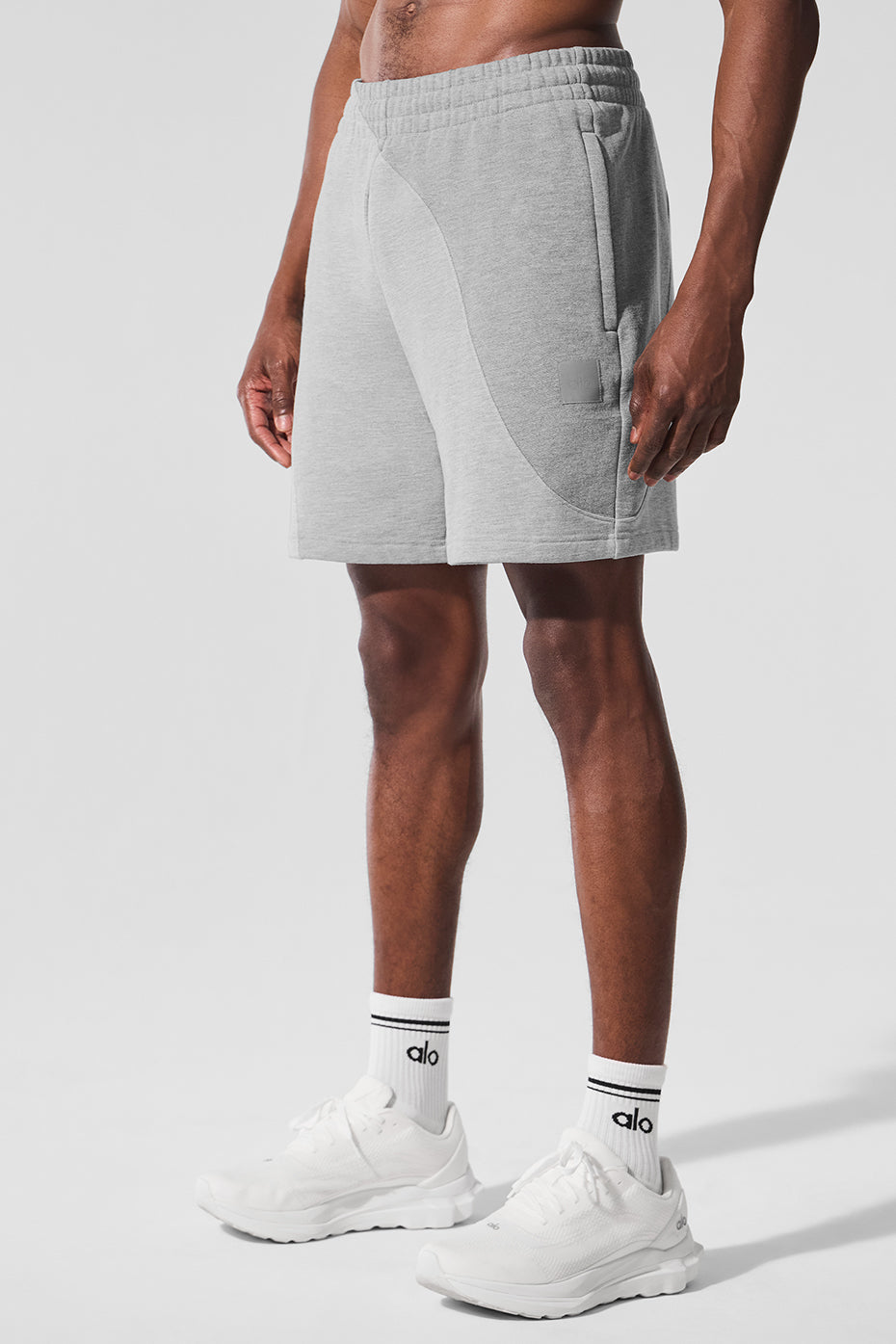 7 Make Waves Short - Athletic Heather Grey Tonal