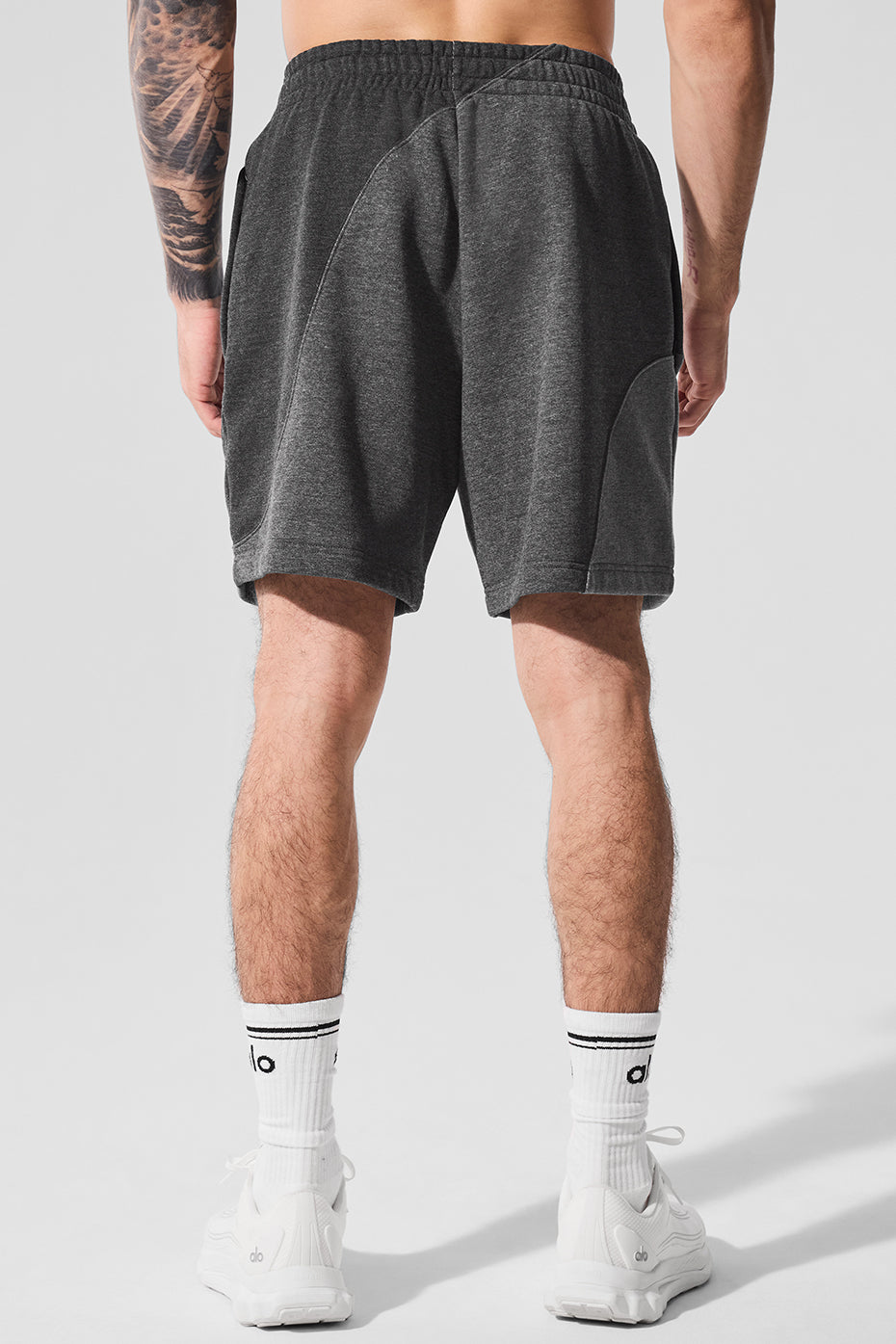7 Make Waves Short - Dark Heather Grey Tonal