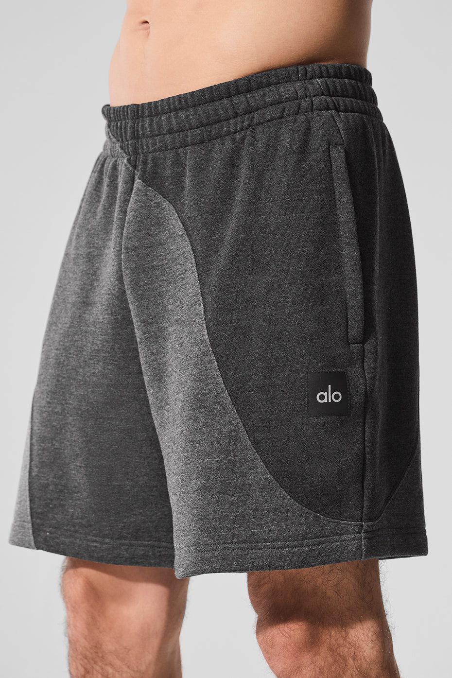 7 Make Waves Short - Dark Heather Grey Tonal