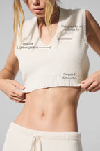 Supernatural Sweater Tank - Ivory