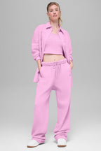 Cotton Real Deal Button Up Long Sleeve - Candy Heart Pink