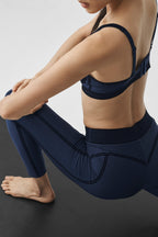 Airlift High-Waist 7/8 Line Up Legging - Navy