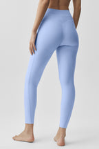 Airlift High-Waist 7/8 Line Up Legging - Light Provence Blue
