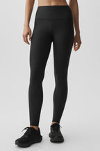 Airlift Winter Warm High-Waist Legging - Black