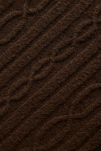 Cable Knit Winter Bliss Pant - Espresso