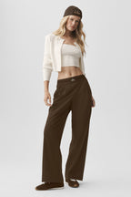 Suit Up Trouser (Regular) - Espresso