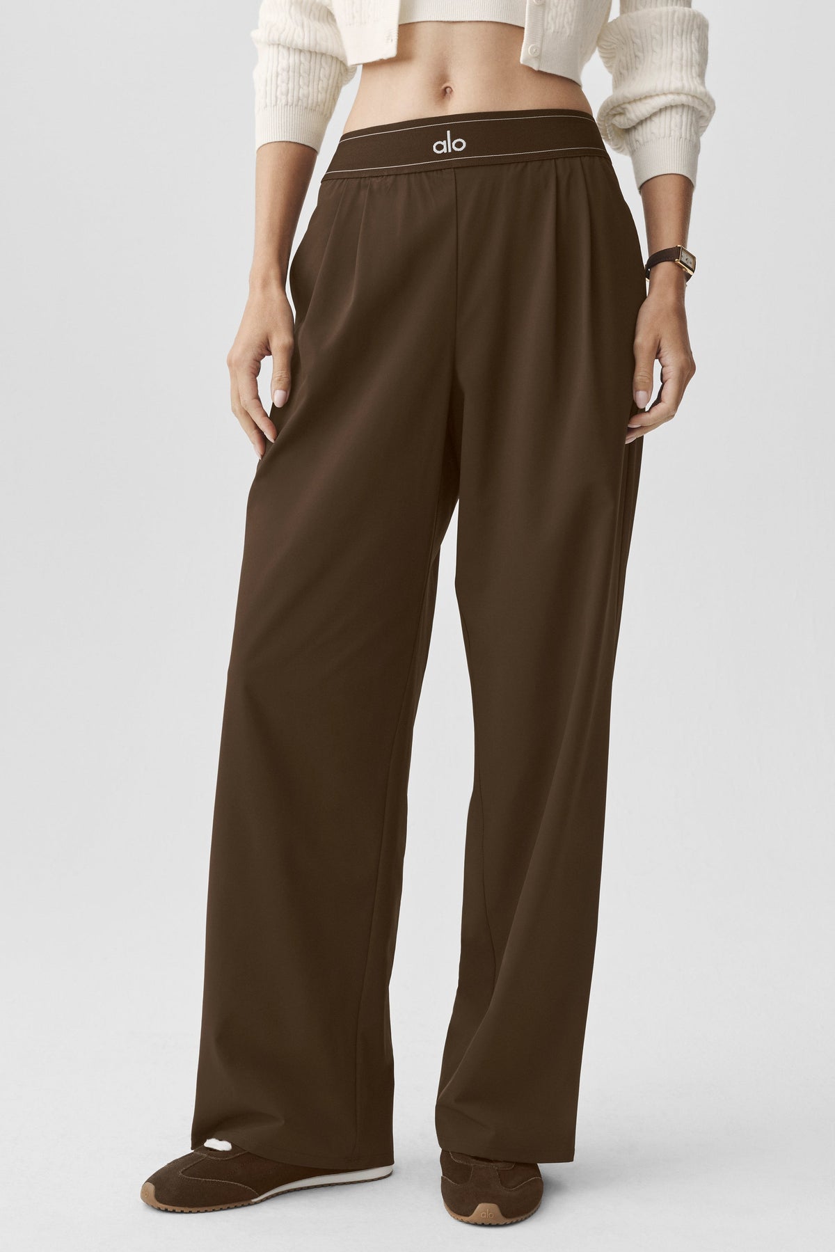 Suit Up Trouser (Long) - Espresso