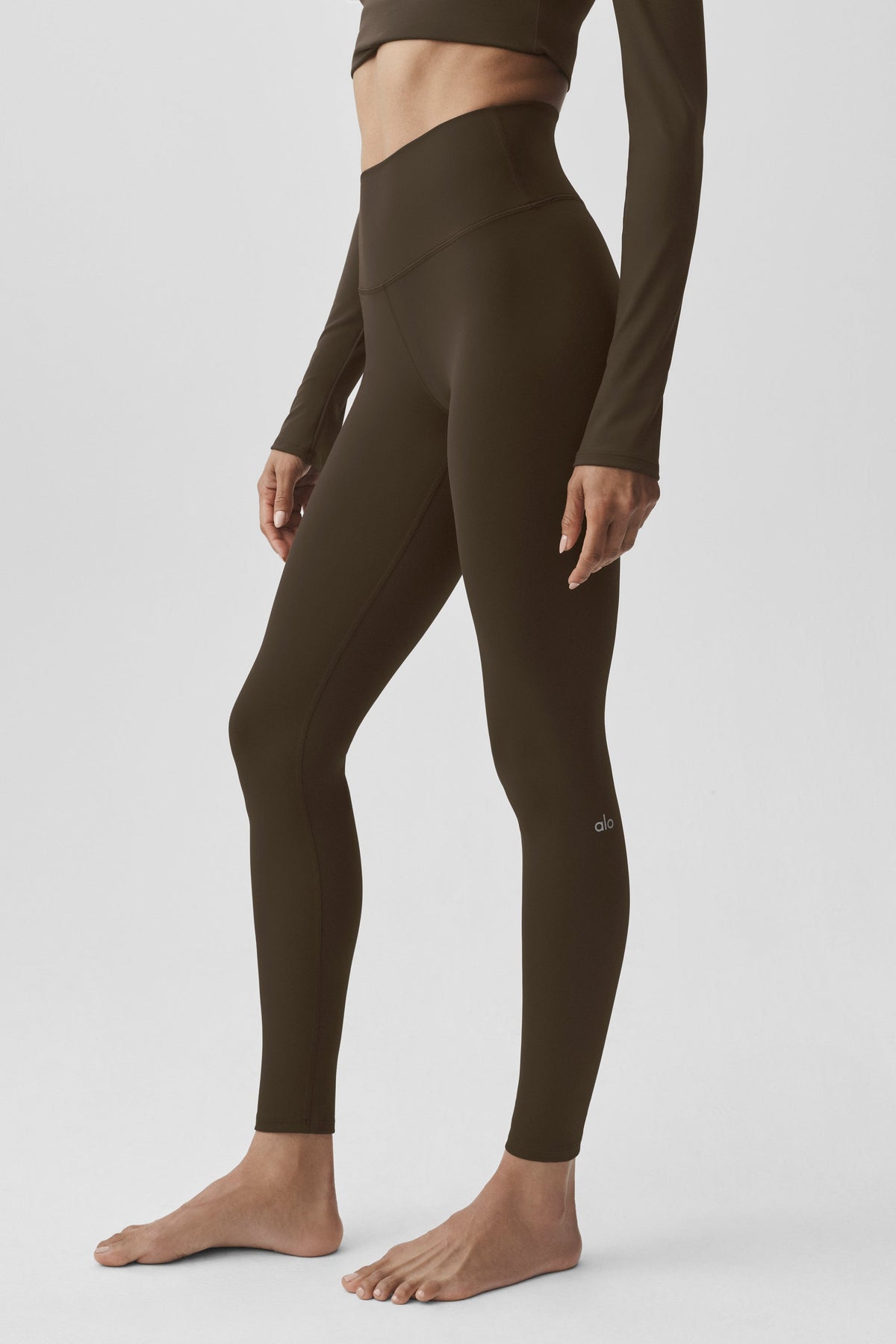 ALO Softsculpt High-Waist Legging - Espresso