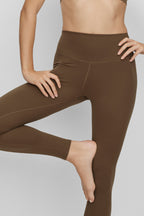ALO Softsculpt High-Waist Legging - Java Brown