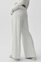 Sway Mid-Rise On The Go Pant - White Heather