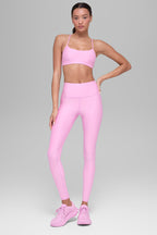 High-Waist Airlift Legging - Candy Heart Pink