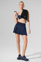 Serve Looks Tennis Skirt - Navy