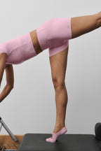 3 ALO Softsculpt High-Waist Precision Short - Pink Marshmallow