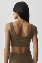 Semi-Sheer Cashmere Eternity Bra - Java Brown Heather