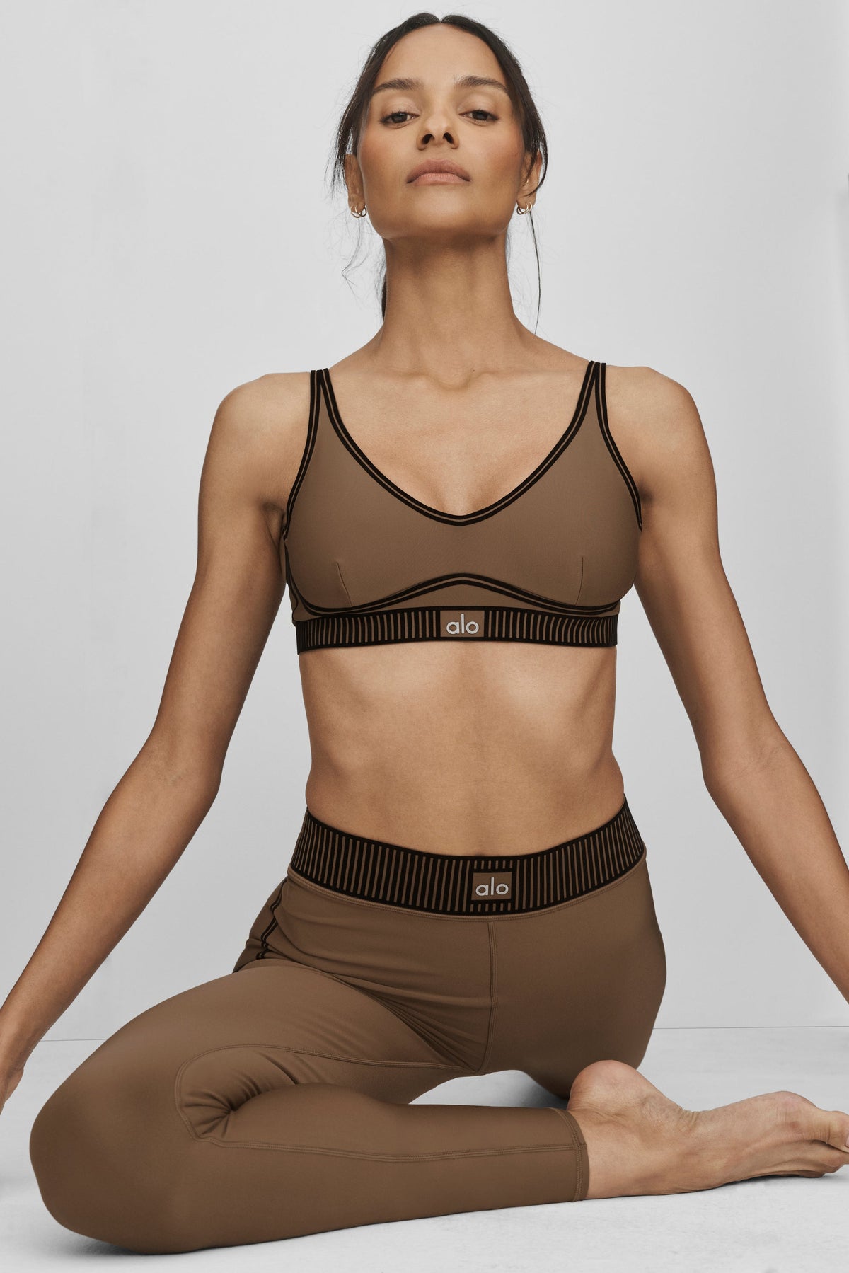 Airlift Line Up Bra - Java Brown