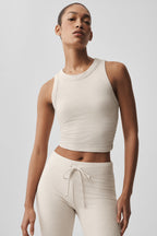 Sway Bra Tank - Oatmeal Heather