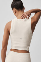 Sway Bra Tank - Oatmeal Heather