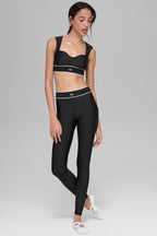 Airlift Alignment Bra - Black/White