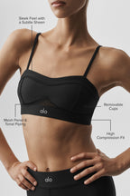 Airlift Skyglow Bra - Black